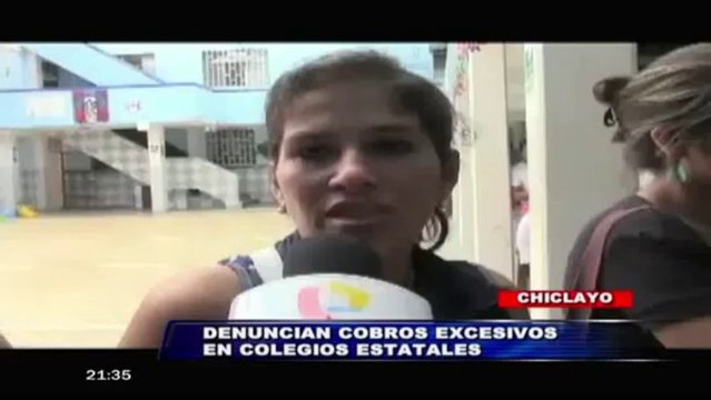 Chiclayo: más casos de cobros irregulares en colegios estatales