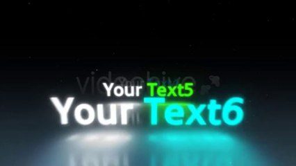 3D Logo Open (Horizontal) - After Effects Template