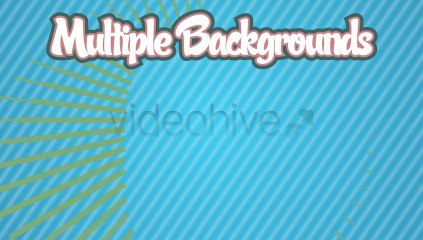Colorful Elaborate Shapes - After Effects Template