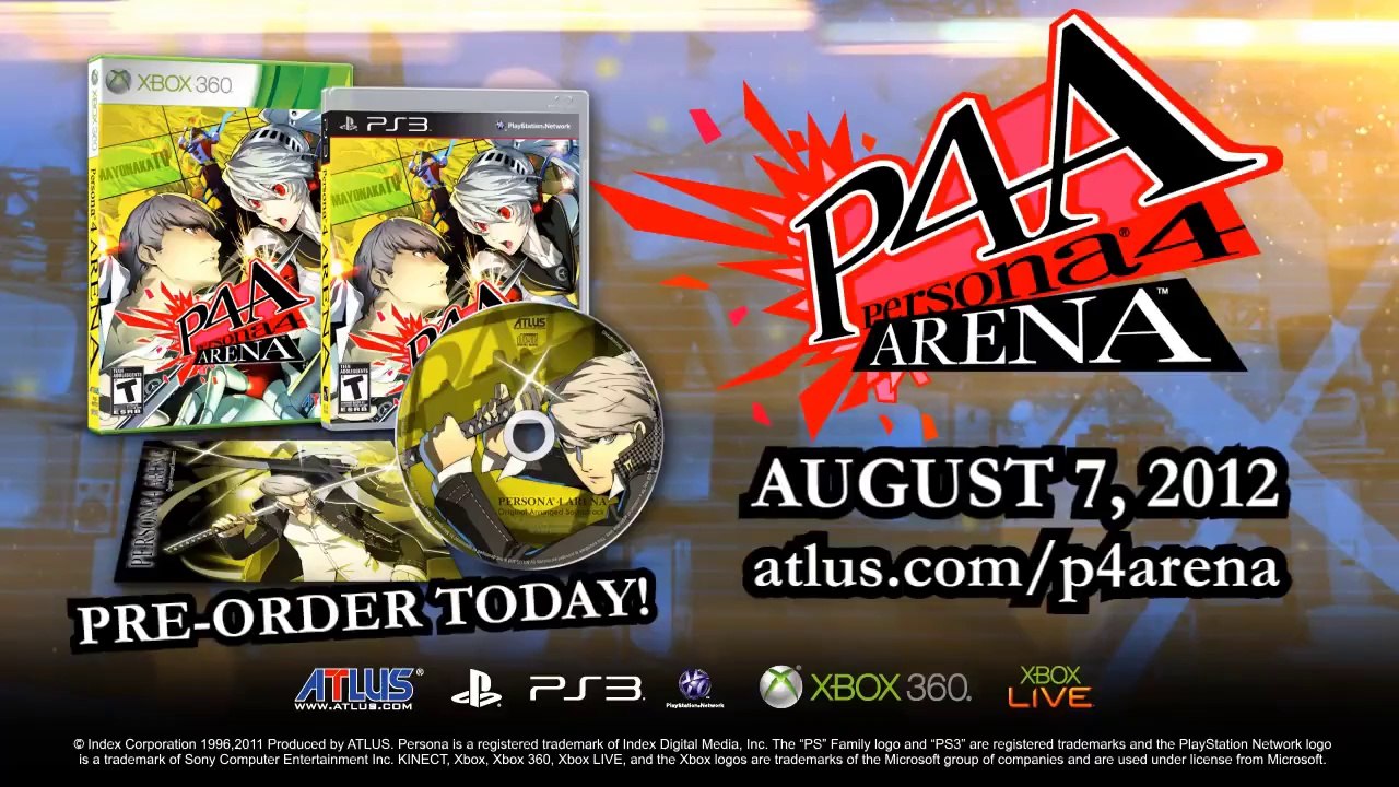 Persona 4 Arena - Doublage US