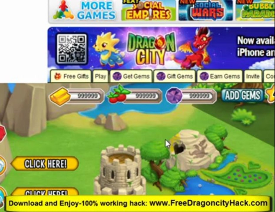 [JANUARY 2014][PROOF] Dragon City Hack- UNLIMITED GEMS,GOLD and FOOD, HABITATS,_100% WORKING