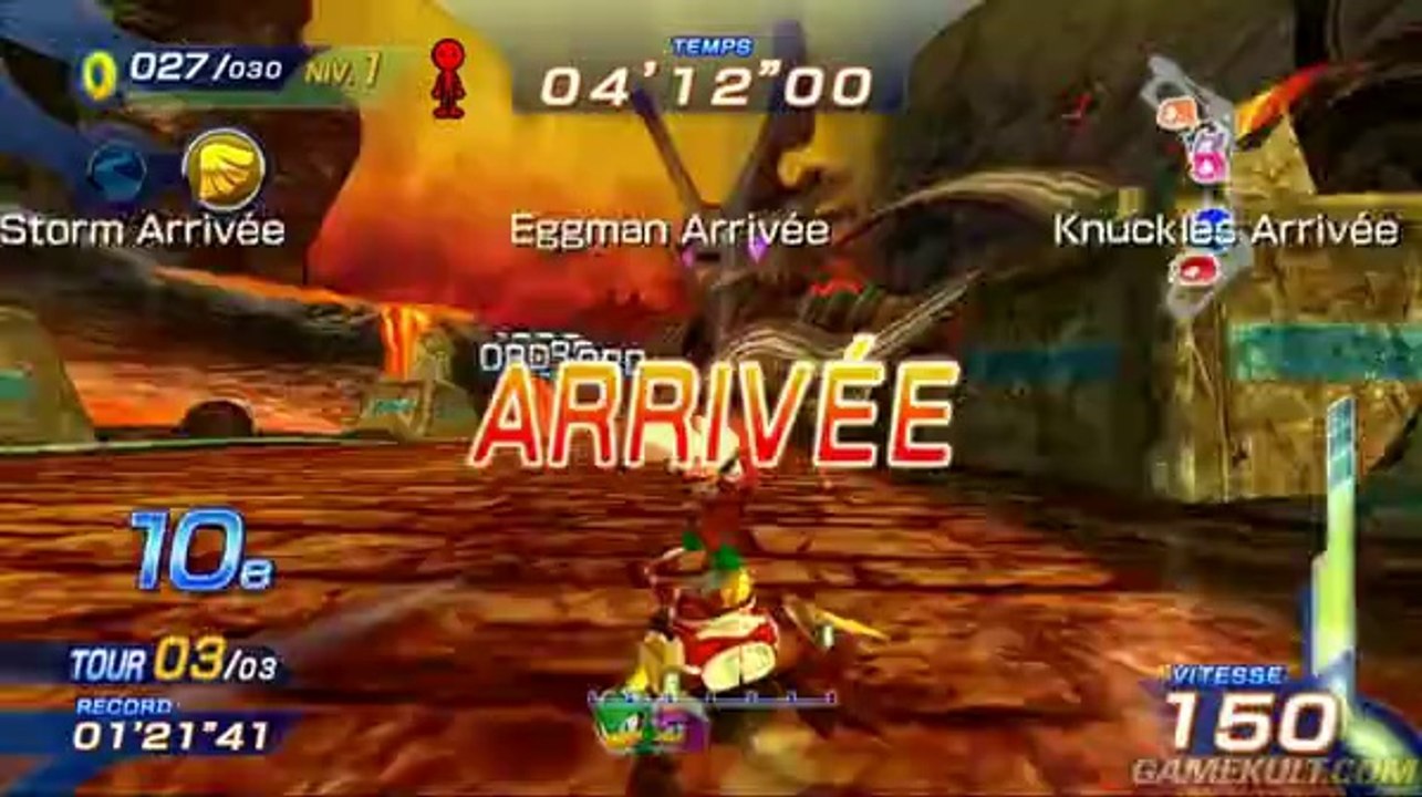 Sonic Free Riders - A la traine, mais avec classe