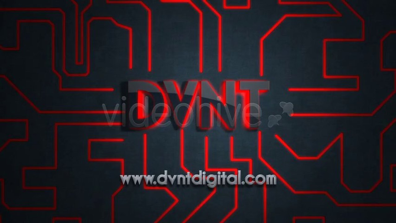 Red ProtoX Logo Stinger - After Effects Template