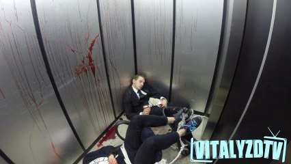 Russian Hitman Holding Hostage In Elevator Prank