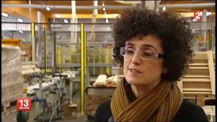 L'industrie Choletaise se met à nu - France 2 JT 13h du 13-01-14