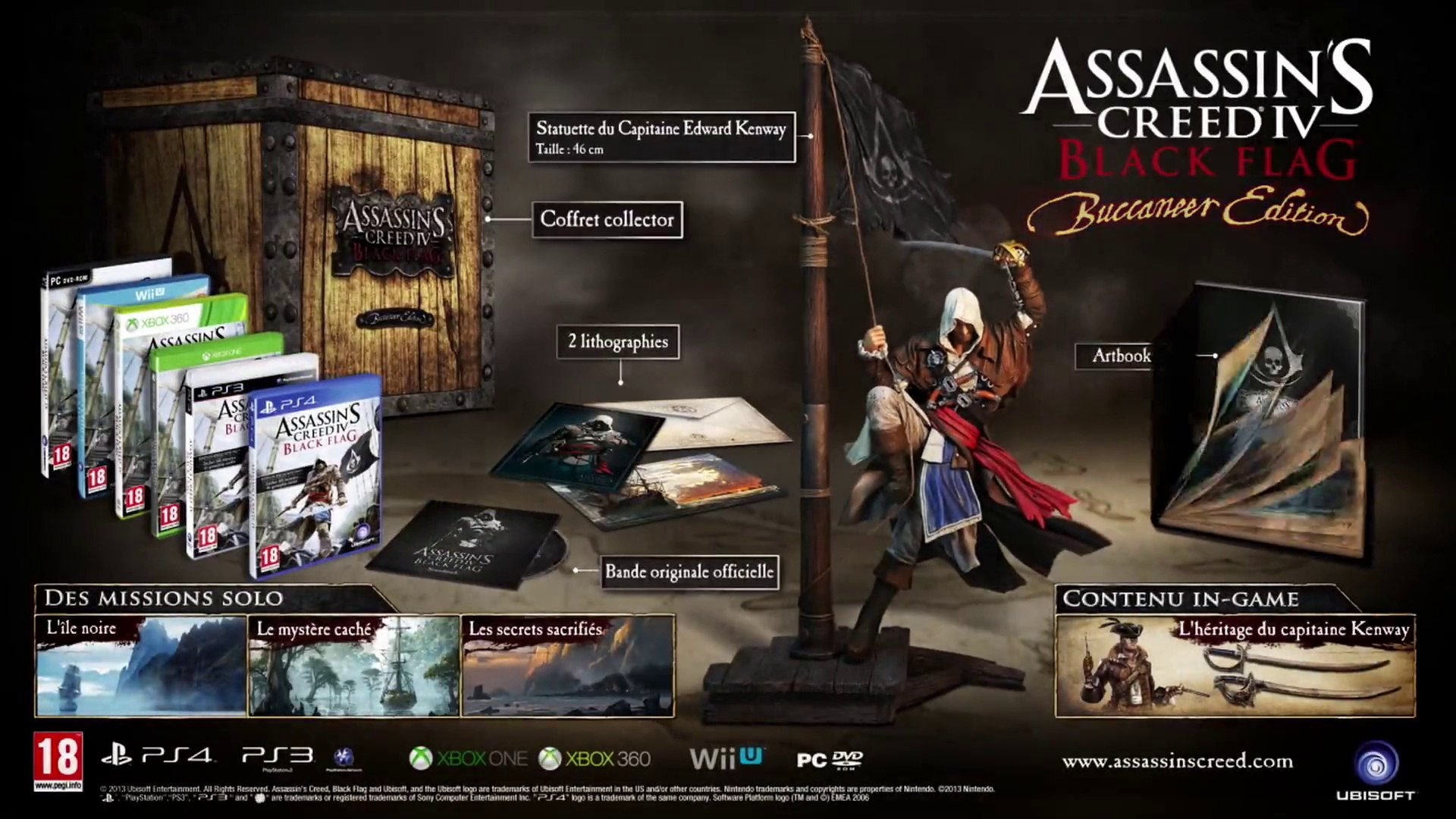 Assassin's Creed IV Black Flag Limited Edition XBOX 360 