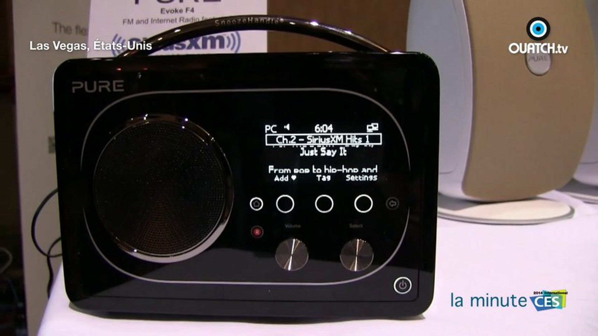 la minute CES S01E01 : Ecouteurs sans fil Bluetooth-Wifi et radio Internet  Evoke F4 (Pure) - Vidéo Dailymotion