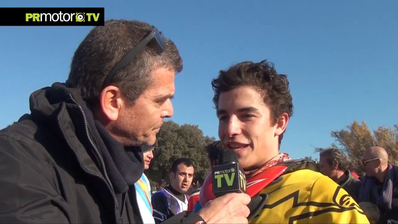 Entrevista a Marc Marquez - Campeón MotoGP 2013 - Evento Christmas TT Series en PRMotor TV (HD)