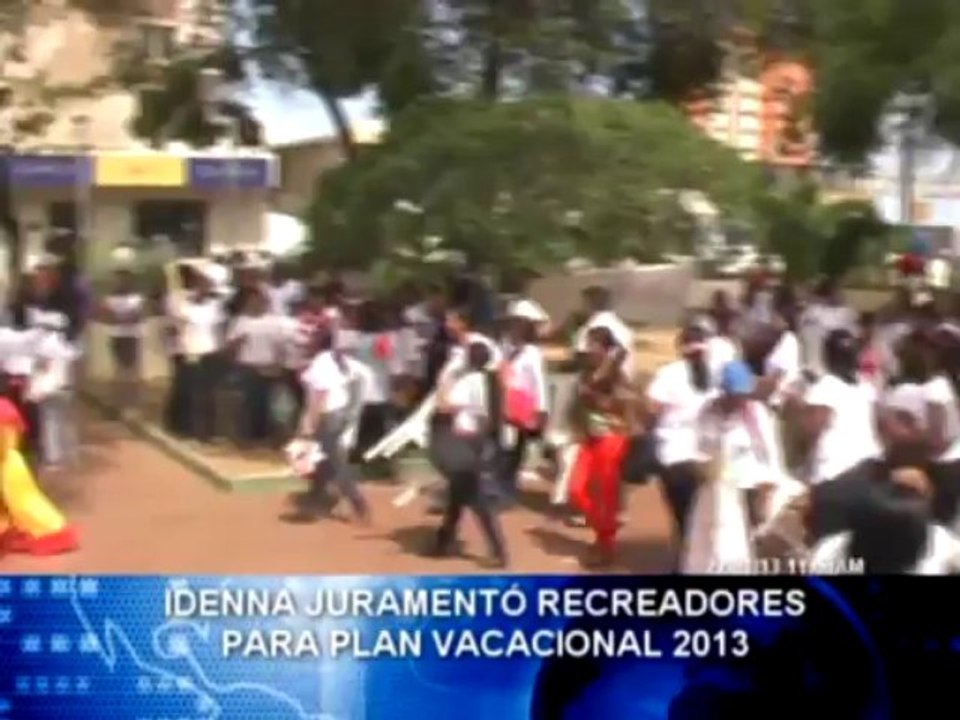 IDENNA  juramentó a recreadores para el Plan Vacacional Comunitario 2013 – 22.07.13