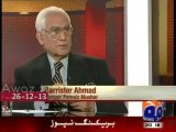 Capital Talk (1st January 2014) Khawaja Asif PML-N (Def Minister) Exclusive