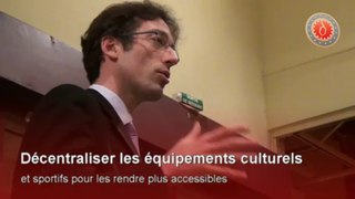 Frédéric Chéreau présente sa candidature aux habitants de Douai-Dorignies