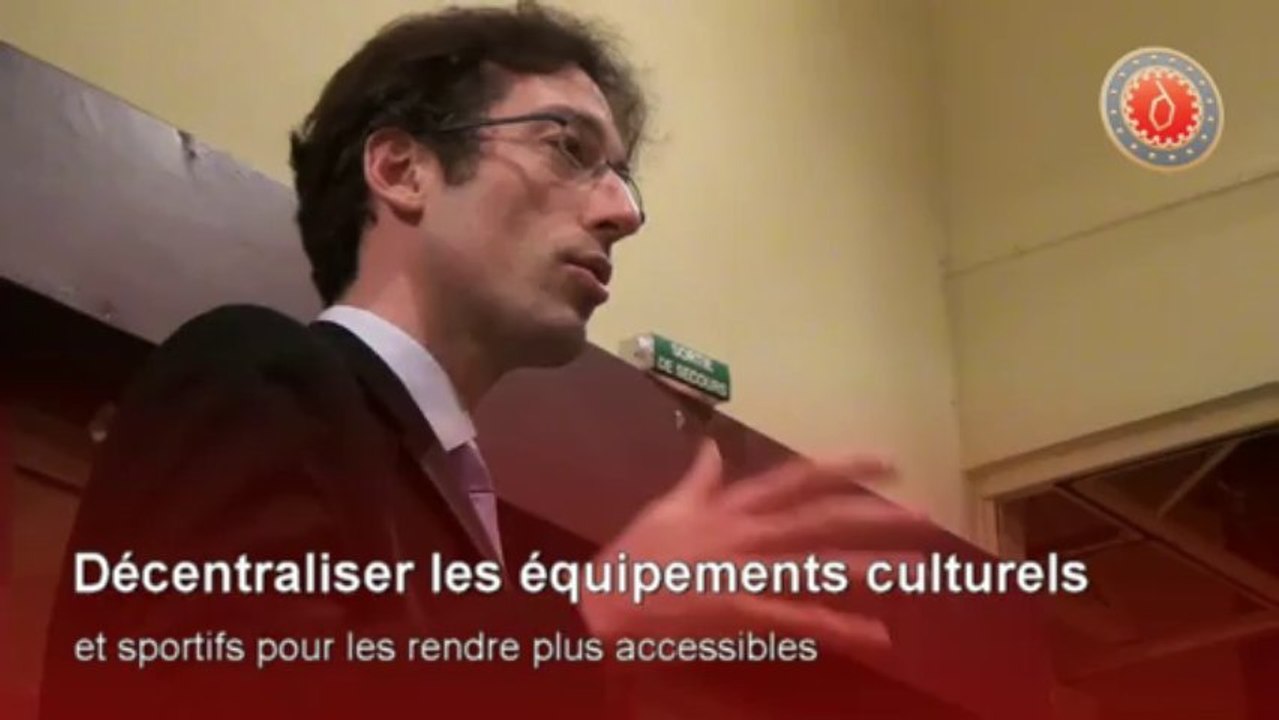 Frédéric Chéreau présente sa candidature aux habitants de Douai-Dorignies