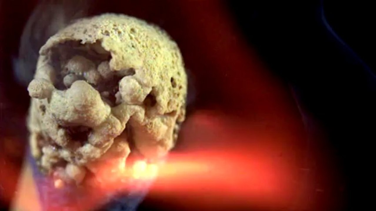 Slow motion Match burning