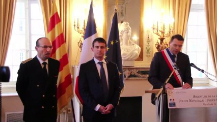 Signature convention police nationale - police municipale de Carpentras