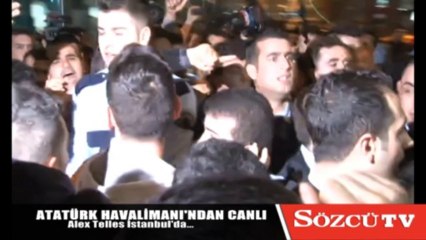 Alex Telles'e coşkulu karşılama