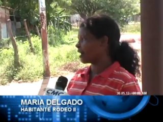 Habitantes del Rodeo II exigen el asfaltado de sus calles. - 30.07