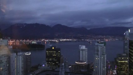 Vancouver Harbour, Canada On January 13, 2014