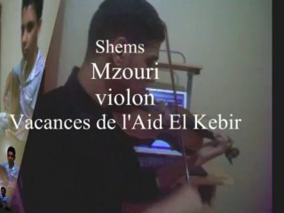 Shems Mzouri violon- - YouTube