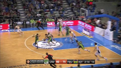 Play of the night: Sergi Vidal and Zoran Dragic, Unicaja Malaga