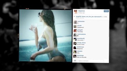 Beyonce zeigt sexy Bilder auf Instagram