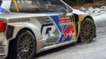 Kubica crashes out as Ogier leads