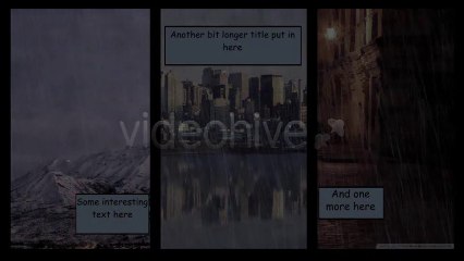 Comic Noir Slideshow - After Effects Template