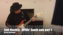 Jimi Hendrix - Drivin' South first 80 bars at full & half tempo