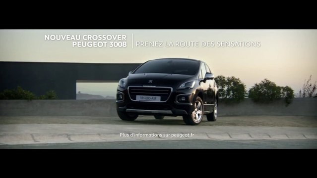 Publicité Peugeot 3008 – « Prenez la route des sensations » (30s) - 2014 ( feline.cc )
