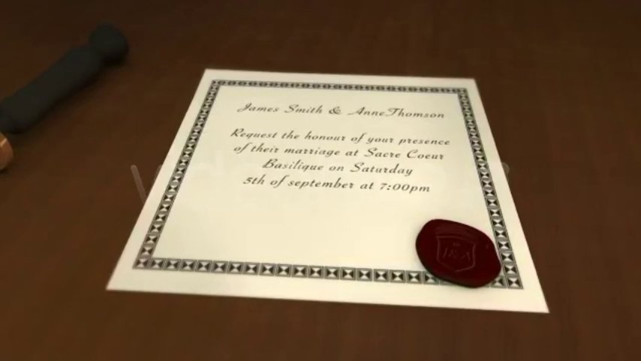 Elegant Wedding Invitation - After Effects Template