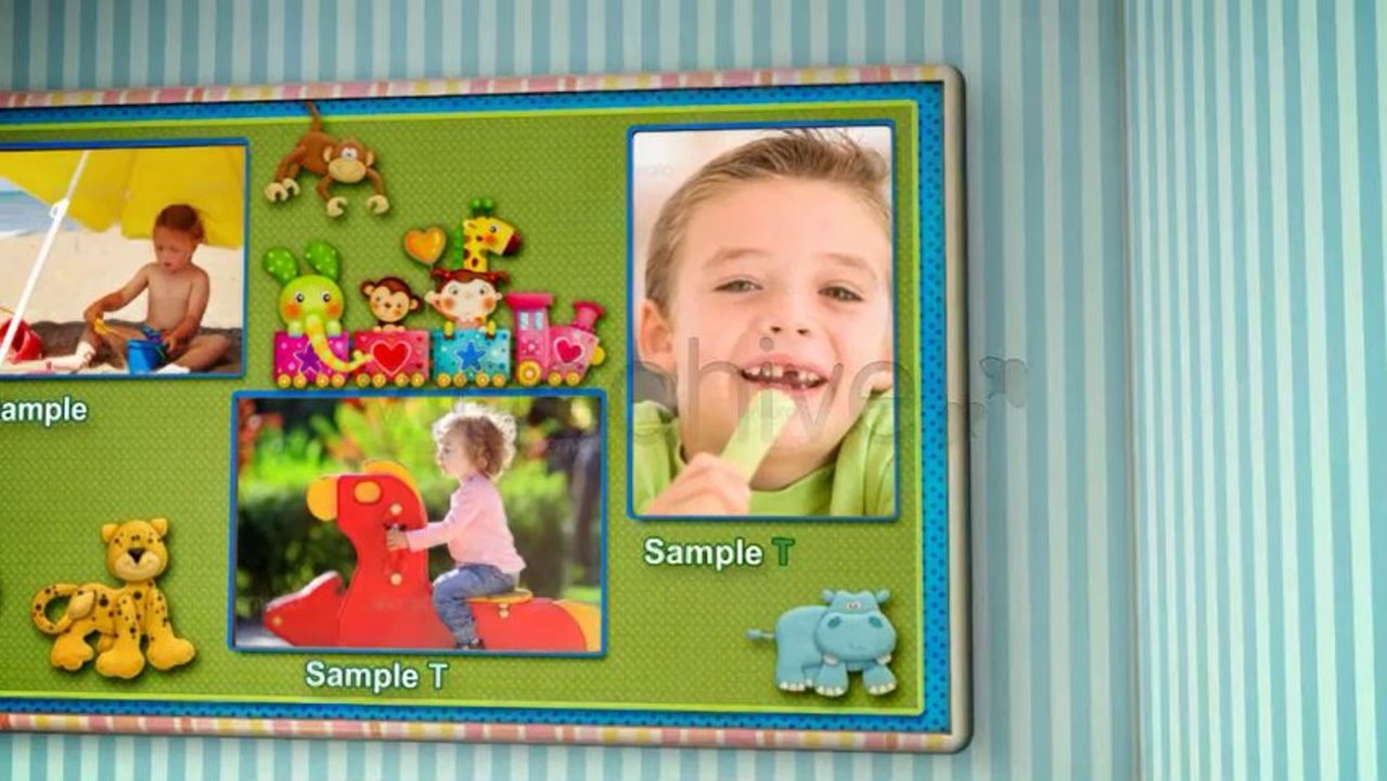 Baby Photo Album - After Effects Template