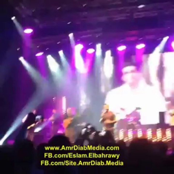 Amr Diab - tamaly maak  - Dubai 2014 Concert - Eslam Elbahrawy