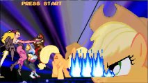 Applejack and Julius Belmont vs Rouge the Bat and Morrigan