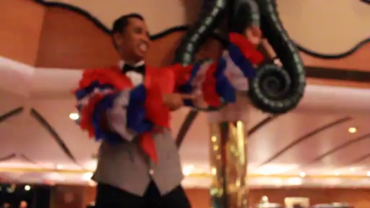 Carnival Cruise Bahamas Staff Dancing