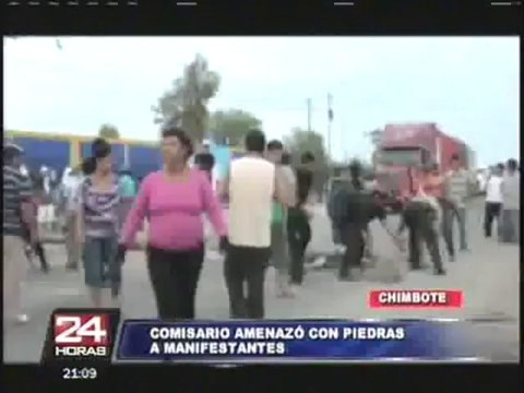 Pobladores de Casma bloquean Panamericana Norte por más de tres horas