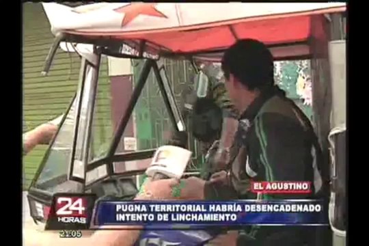 El Agustino: una pugna territorial habría desatado linchamiento a sujeto