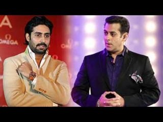 Salman Congratulates Abhishek For Dhoom 3 | Star Guild Awards 2014