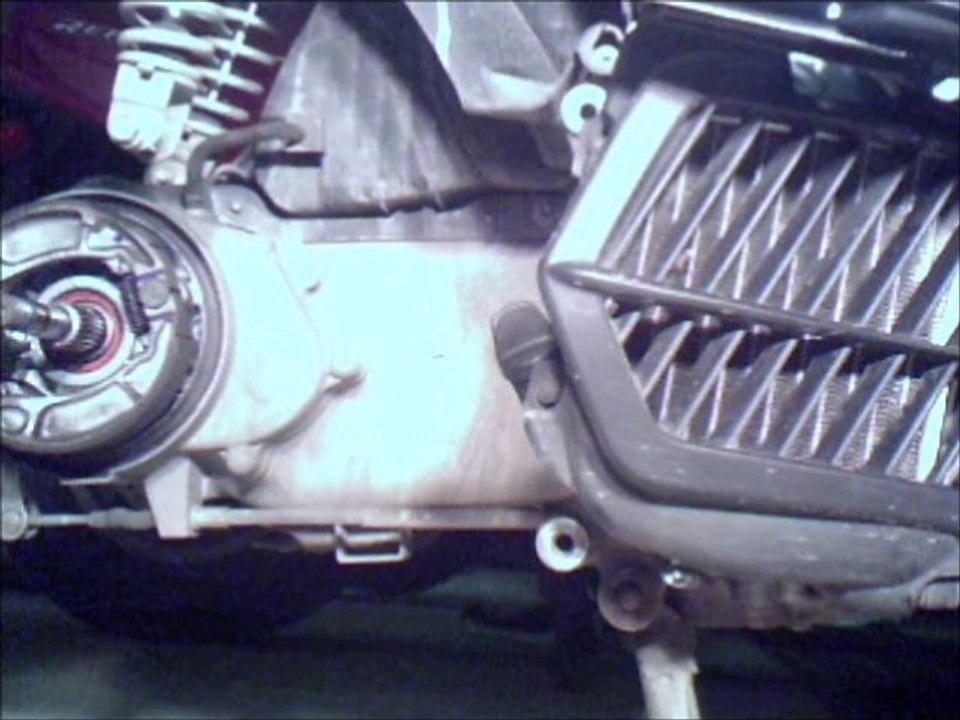 PCX Rear Wheel Removal