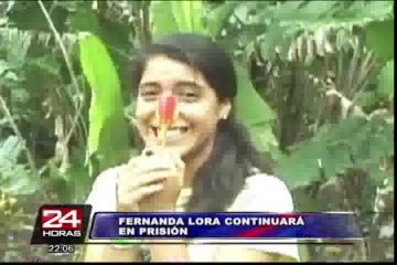 Corte Superior de Lima ratificó prisión preventiva contra Fernanda Lora Paz