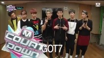 [HD] 140116 Mnet M! Countdown - GOT7 - Waiting Room (Today's) cut