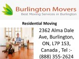 Burlington Movers (Moving Company) in Ontario