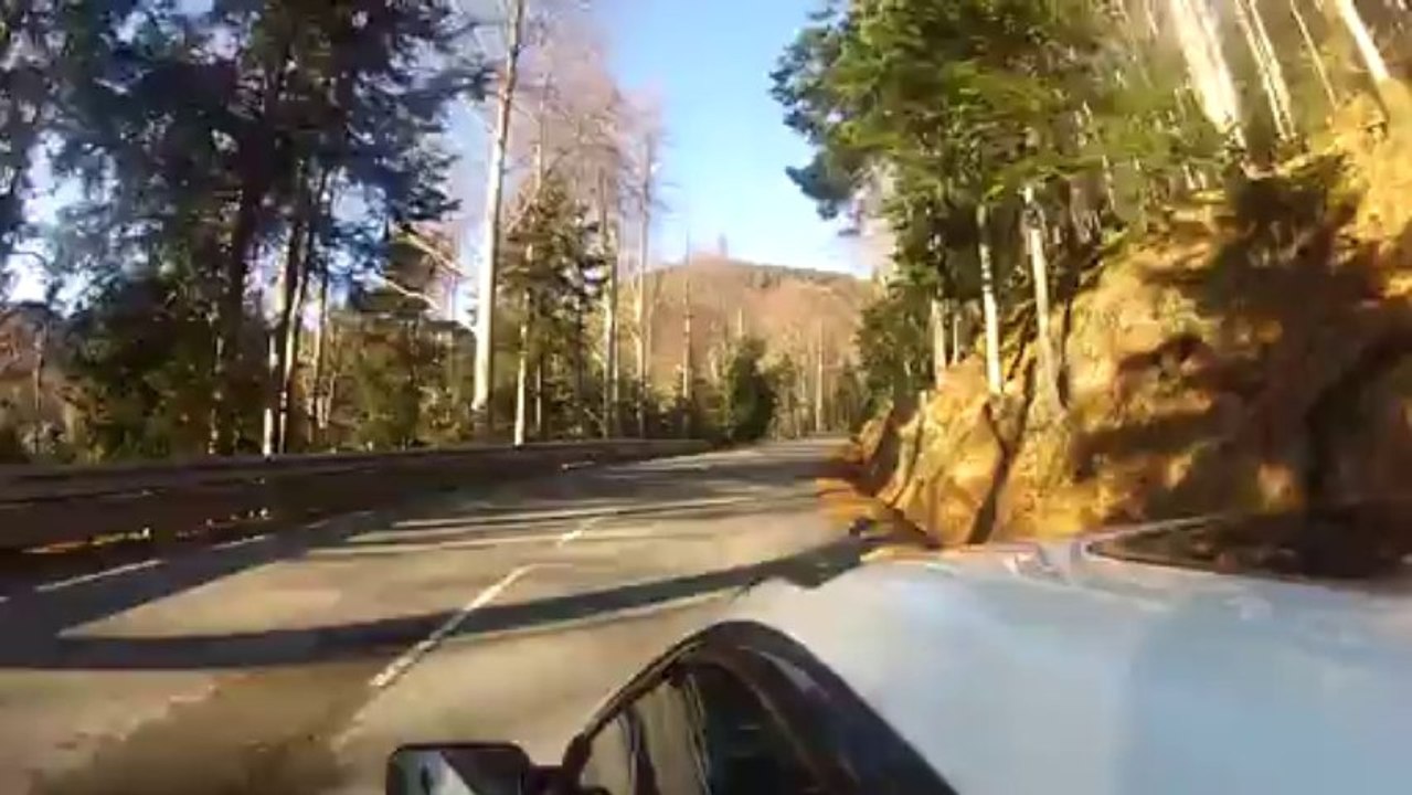 ballon d Alsace {France} en civic shuttle ( 1.4l sohc)