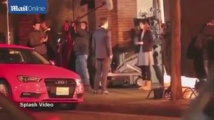 50 nuances de Grey : Vidéo du tournage Christian gâte Anastasia