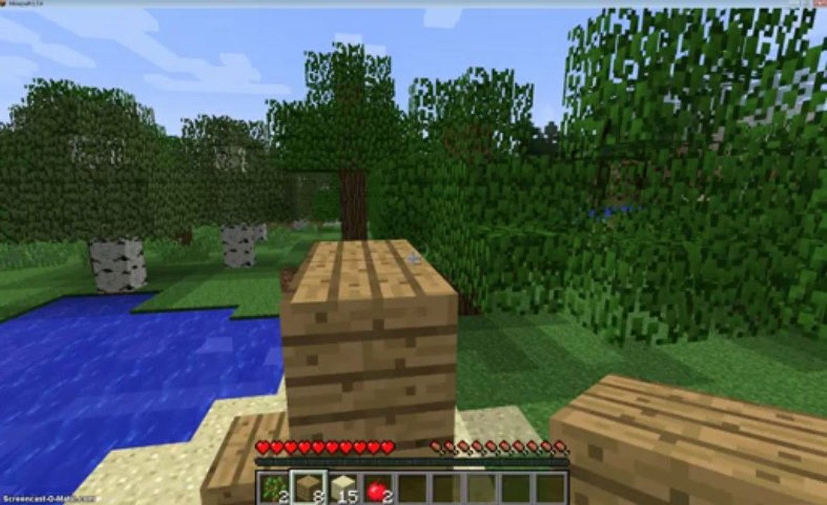 lets play minecraft part 1 wood is the question