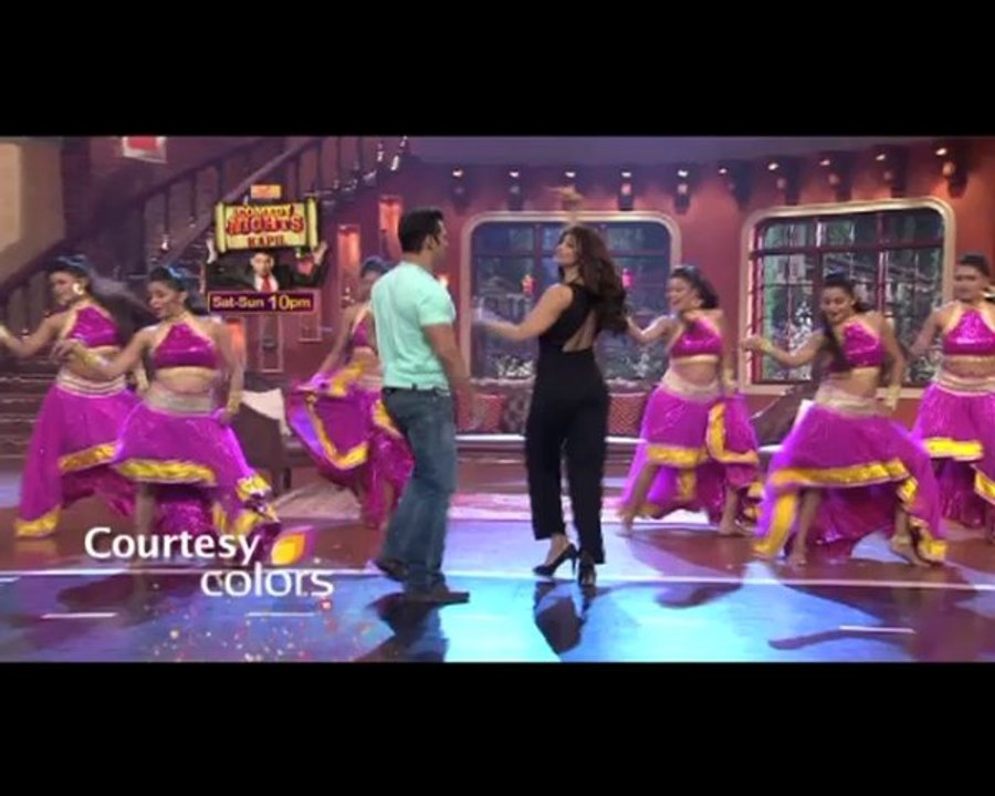 Salman Sohail on the sets of Comedy Nights With Kapil