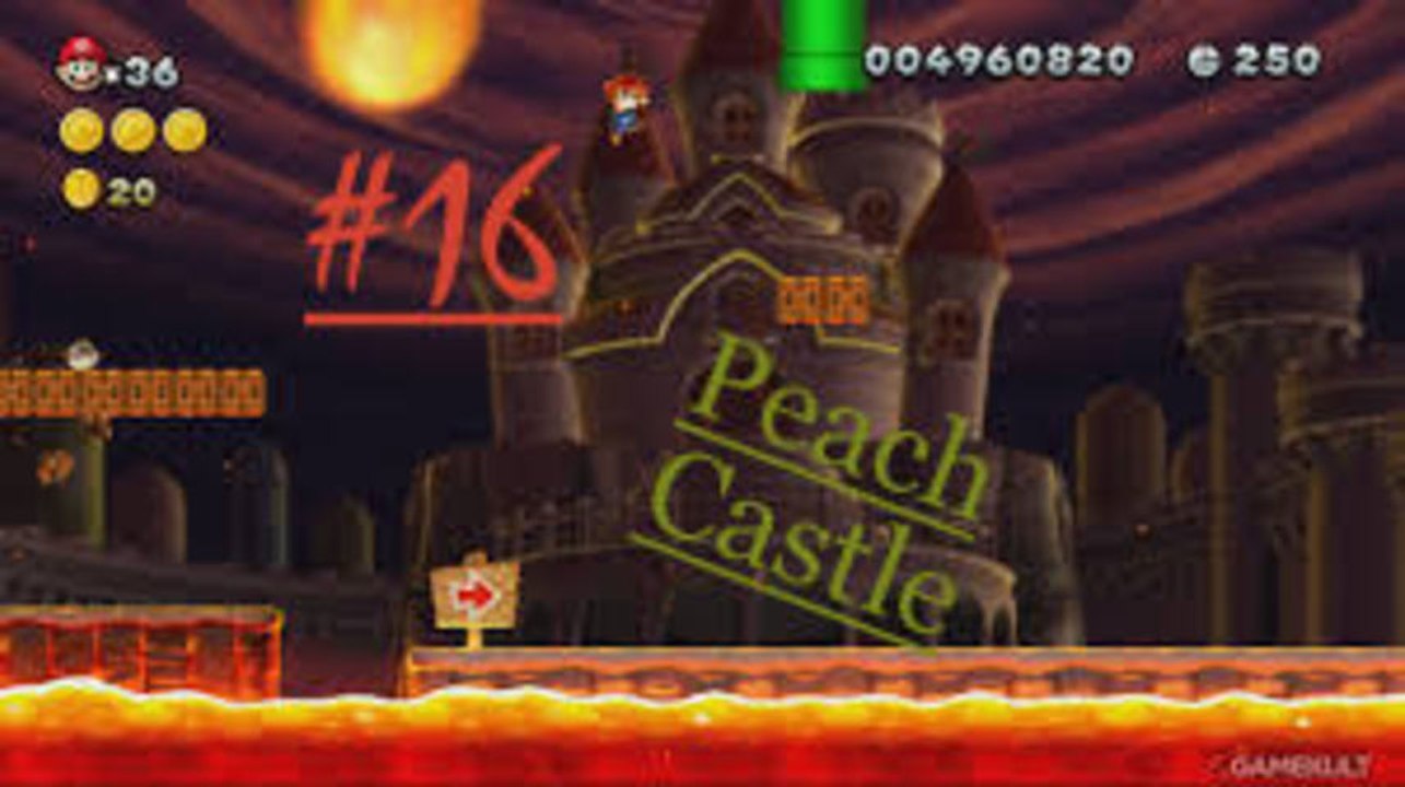 New Super Mario Bros. U [16] Rage Volcanique