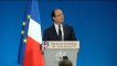 Hollande est chaleureusement accueilli à Tulle en Corrèze