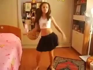 Amazing girl belly dancing