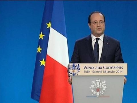Hollande pas favorable à la suppression pure et simple des départements - 18/01
