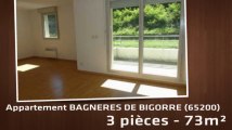 A louer - Appartement - BAGNERES DE BIGORRE (65200) - 3 pièces - 73m²