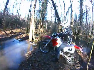 CR 125 failed la traversée de rivière :-)